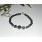 Armband med hematitstenar och silver 925