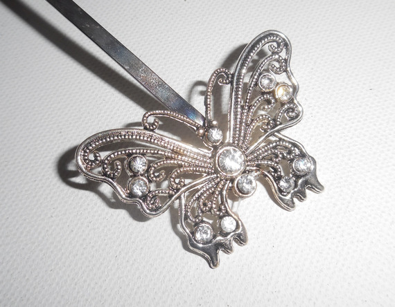 Original Swarovski crystal butterfly halsband
