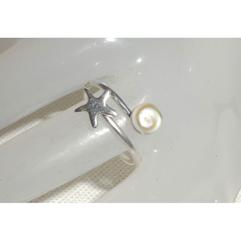 Original 925 Sterling Silver Ring med St. Lucia Eye Music Note 