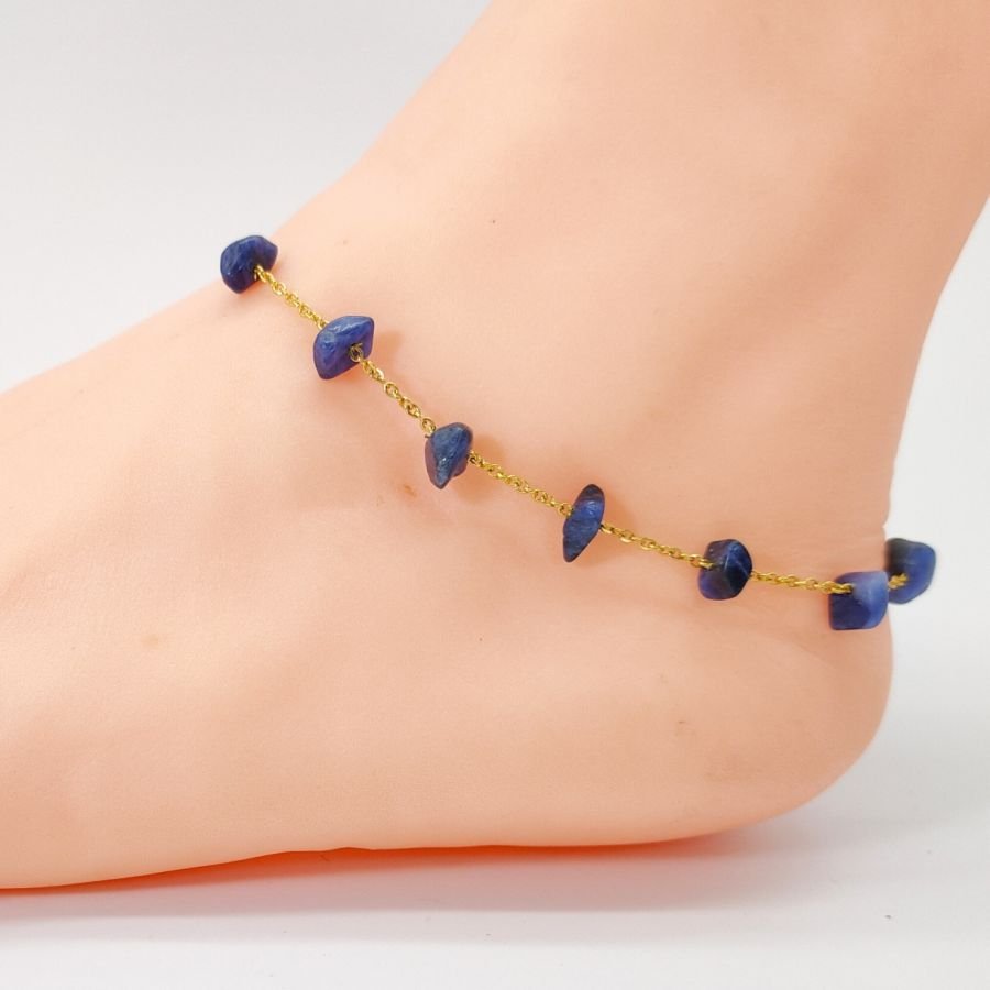 Lapis Lazuli blå chips