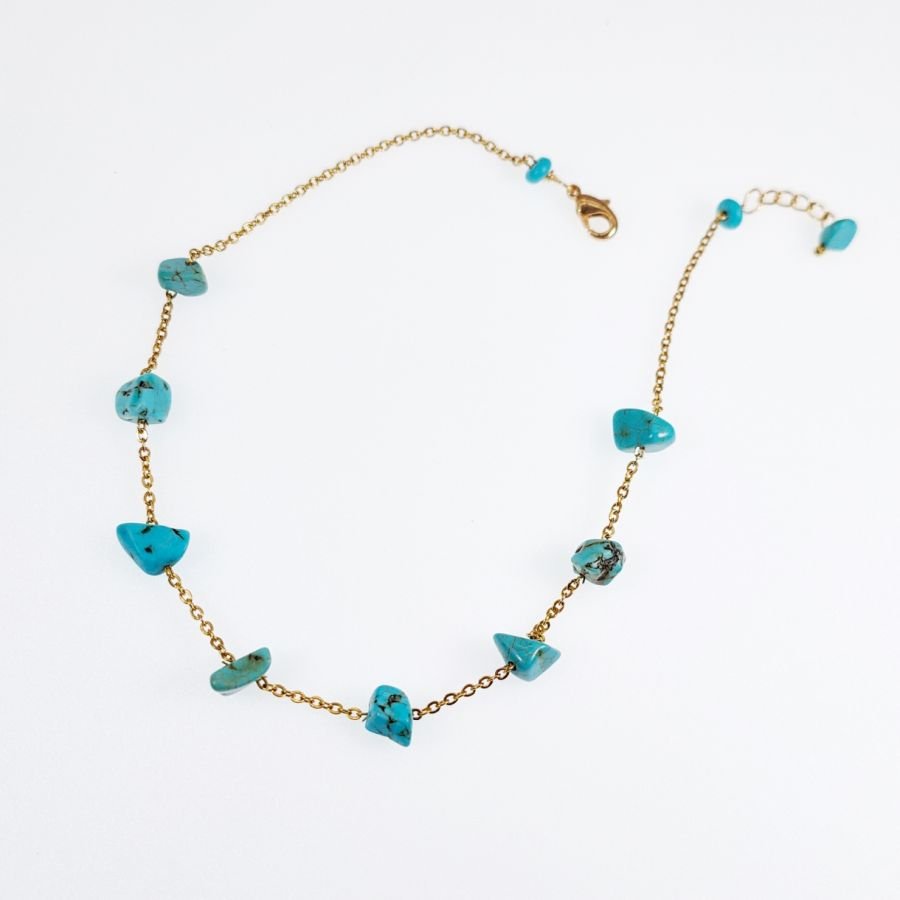 Turquoise Ankle Chips